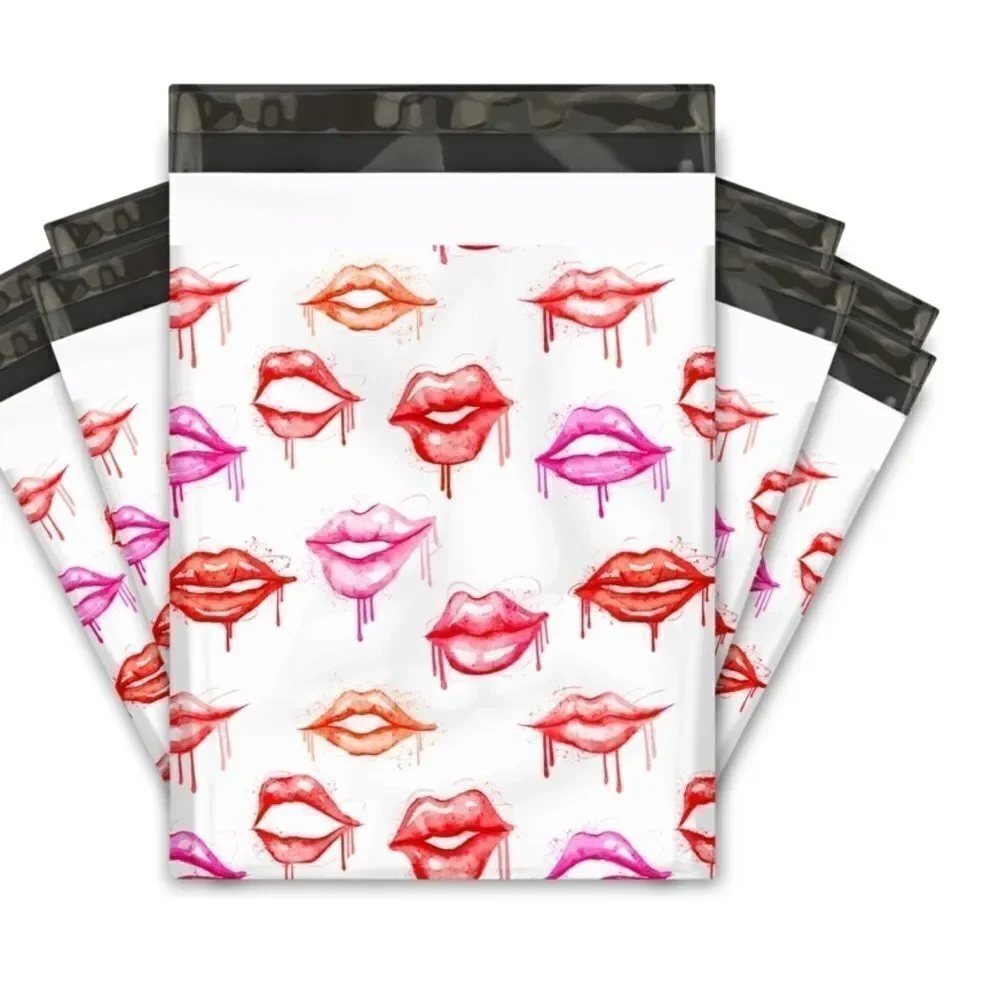 Poly Mailers MIX FUN 10x13 35 pieces 35 stickers 1.5”